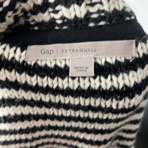 Gap bohemian wool blend oversized drape front cardigan-size XS - Picture 6 of 7